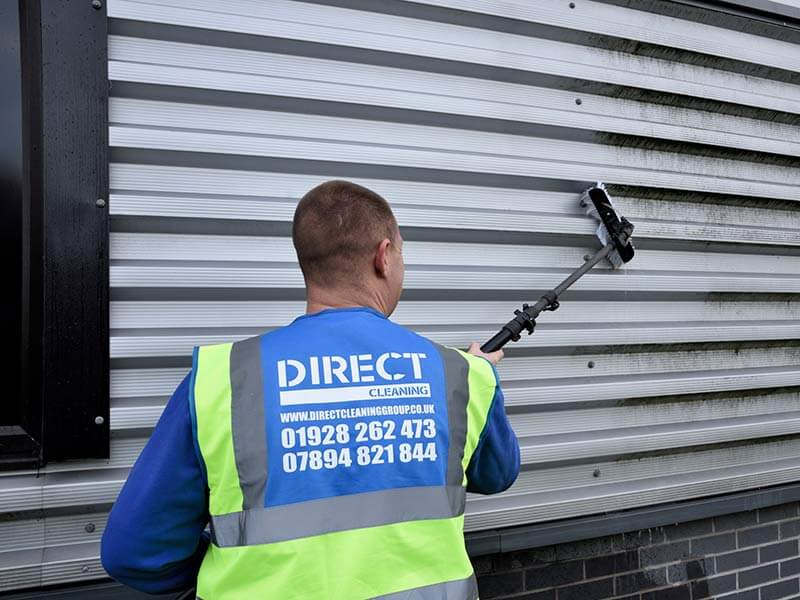 commercial cladding cleaning